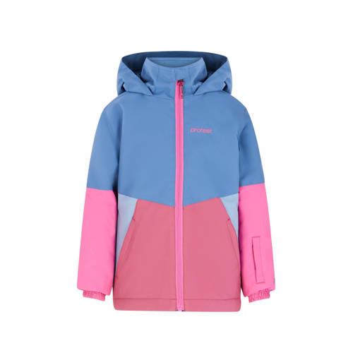 Protest ski-jas Linny TD blauw/roze afbeelding