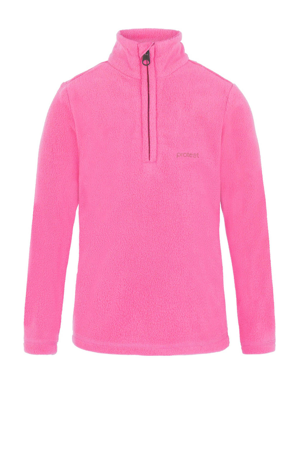 Fuchsia meisjes Protest skipully Mute TD met effen, lange mouwen, opstaande kraag en halve rits