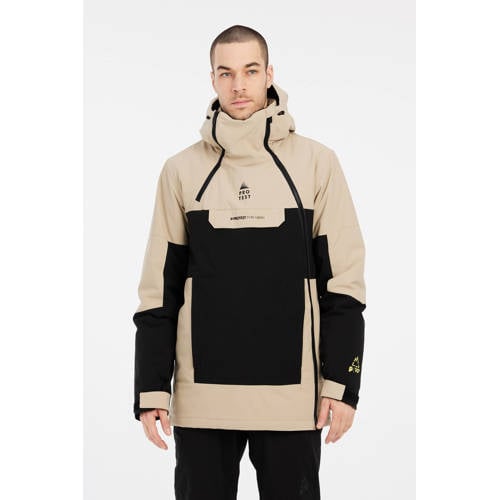 Protest ski-jas Dazzle beige/zwart afbeelding