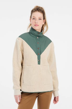 sweater Cyber beige/groen