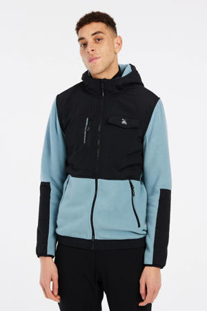 skivest Grid lichtblauw/zwart