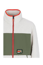 thumbnail: Protest fleece vest PRTBARTIS JR ecru/olijfgroen