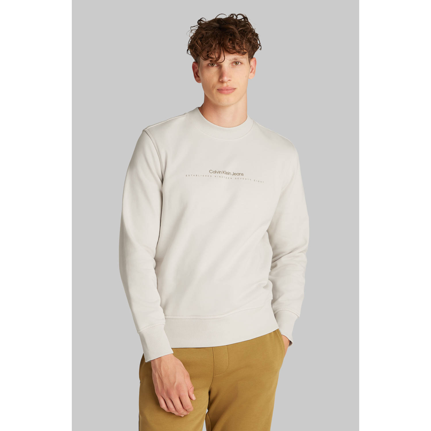 Calvin Klein Sweatshirt MINIMAL LOGO CREW NECK