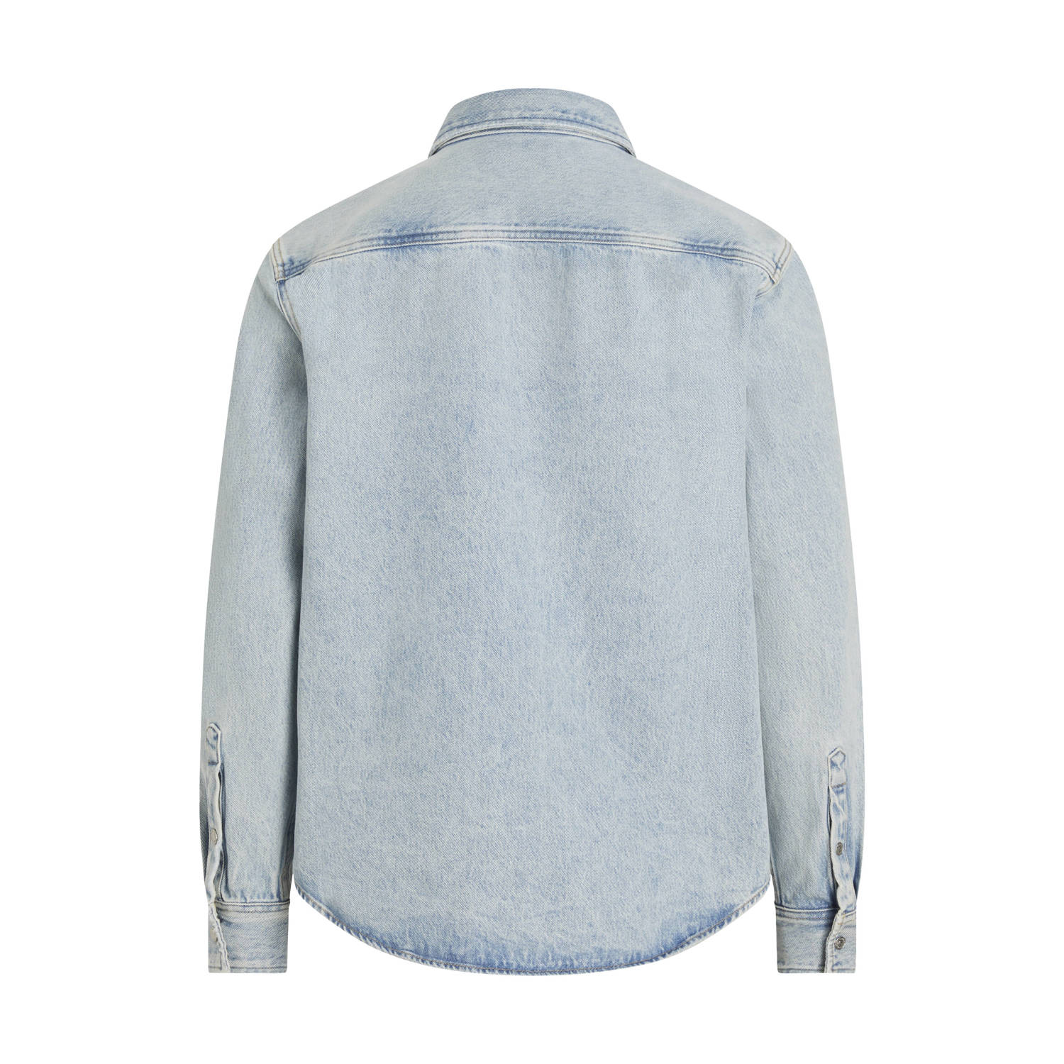 CALVIN KLEIN JEANS casual overhemd lichtblauw