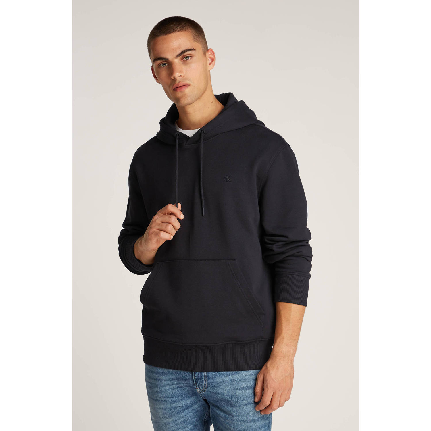 CALVIN KLEIN JEANS hoodie zwart