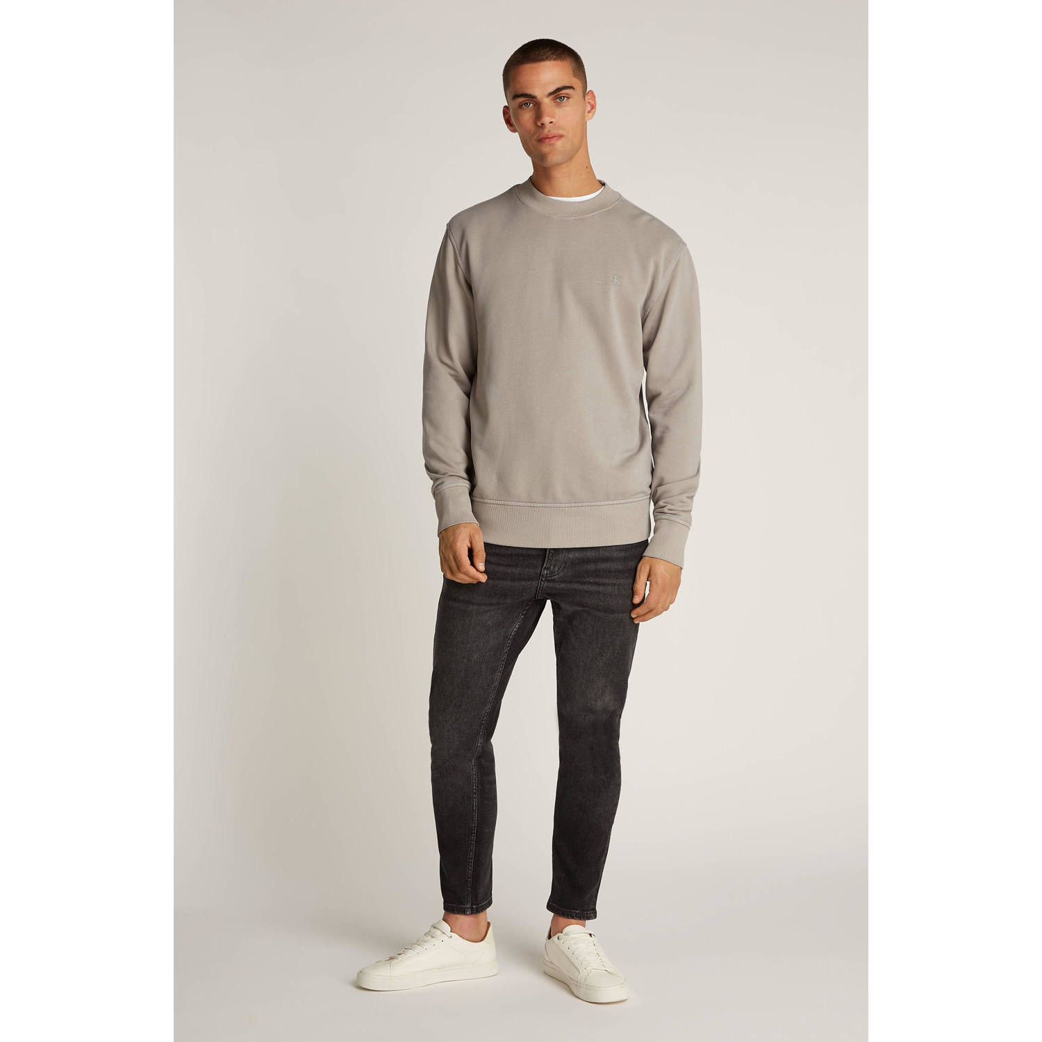 CALVIN KLEIN JEANS sweater grijs