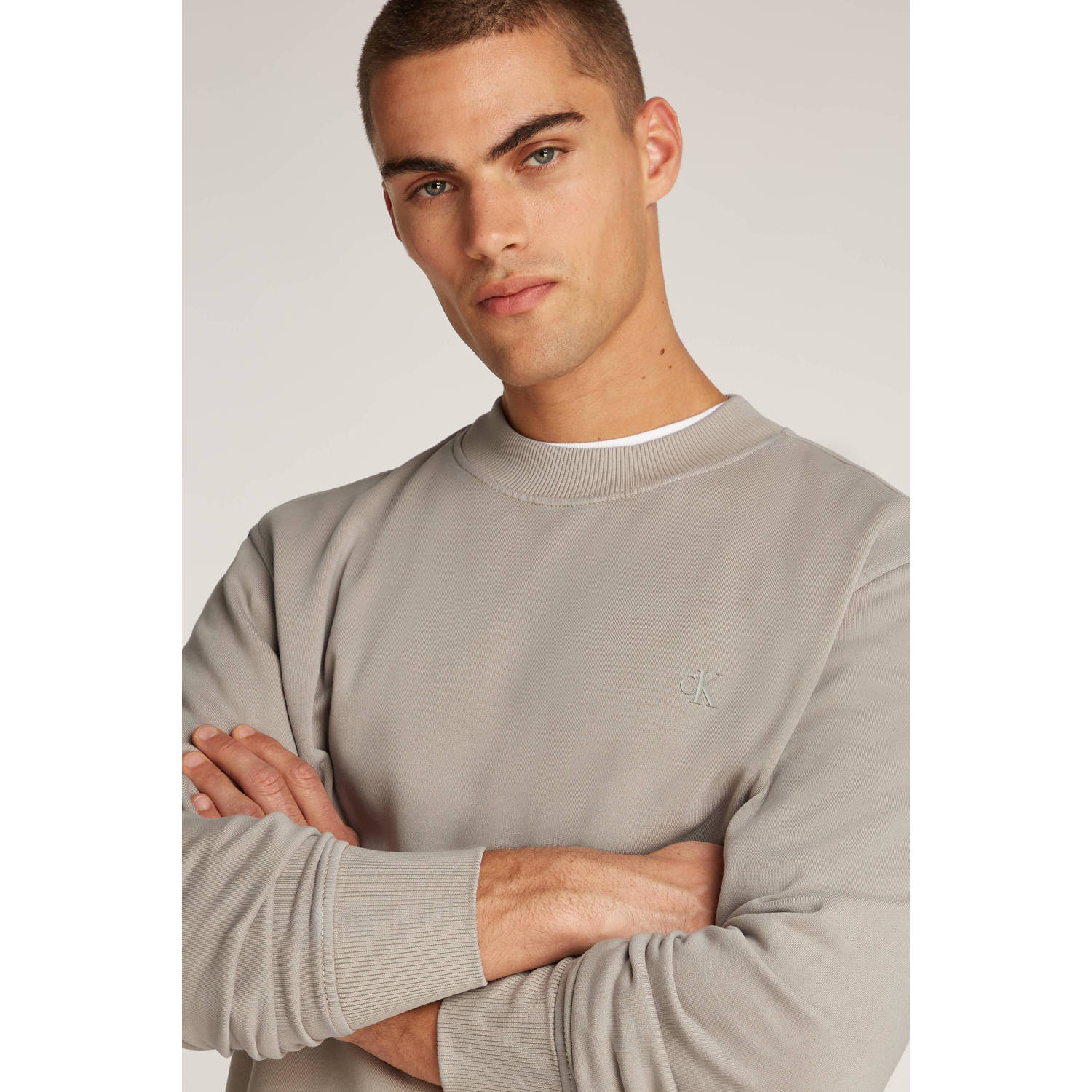 CALVIN KLEIN JEANS sweater grijs