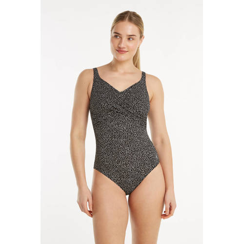 ten Cate Swim Tweka badpak zwart/wit afbeelding
