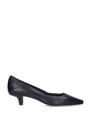 leren pumps zwart