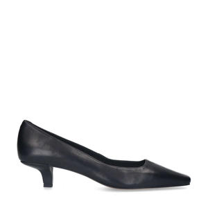 leren pumps zwart