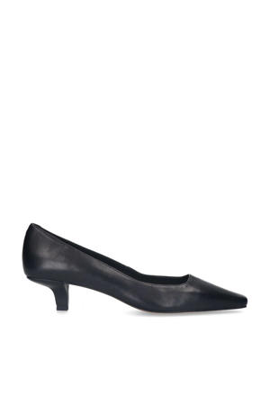 leren pumps zwart