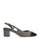 Manfield   slingback pumps zilver/zwart