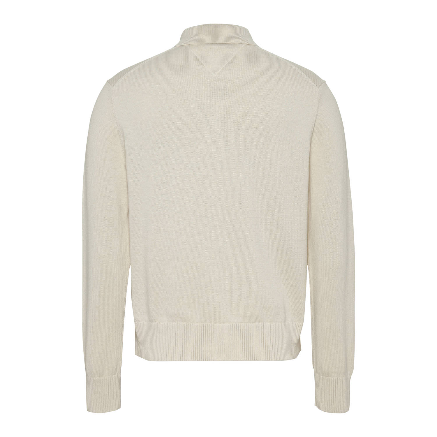Tommy Jeans trui fijn gebreid ecru
