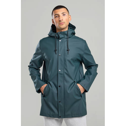 America Today regenjas jake dark green afbeelding