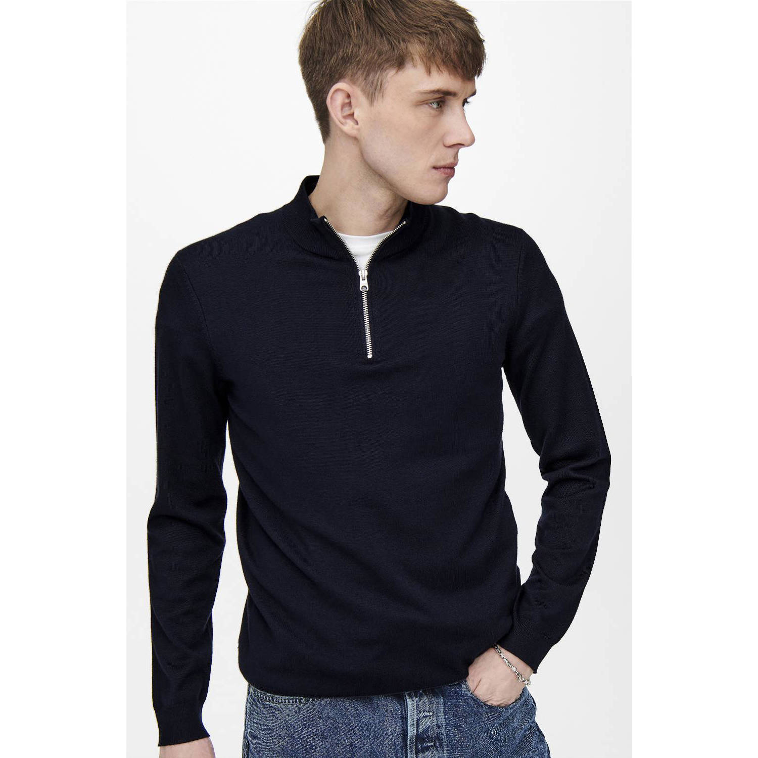 ONLY & SONS trui ONSWYLER donkerblauw