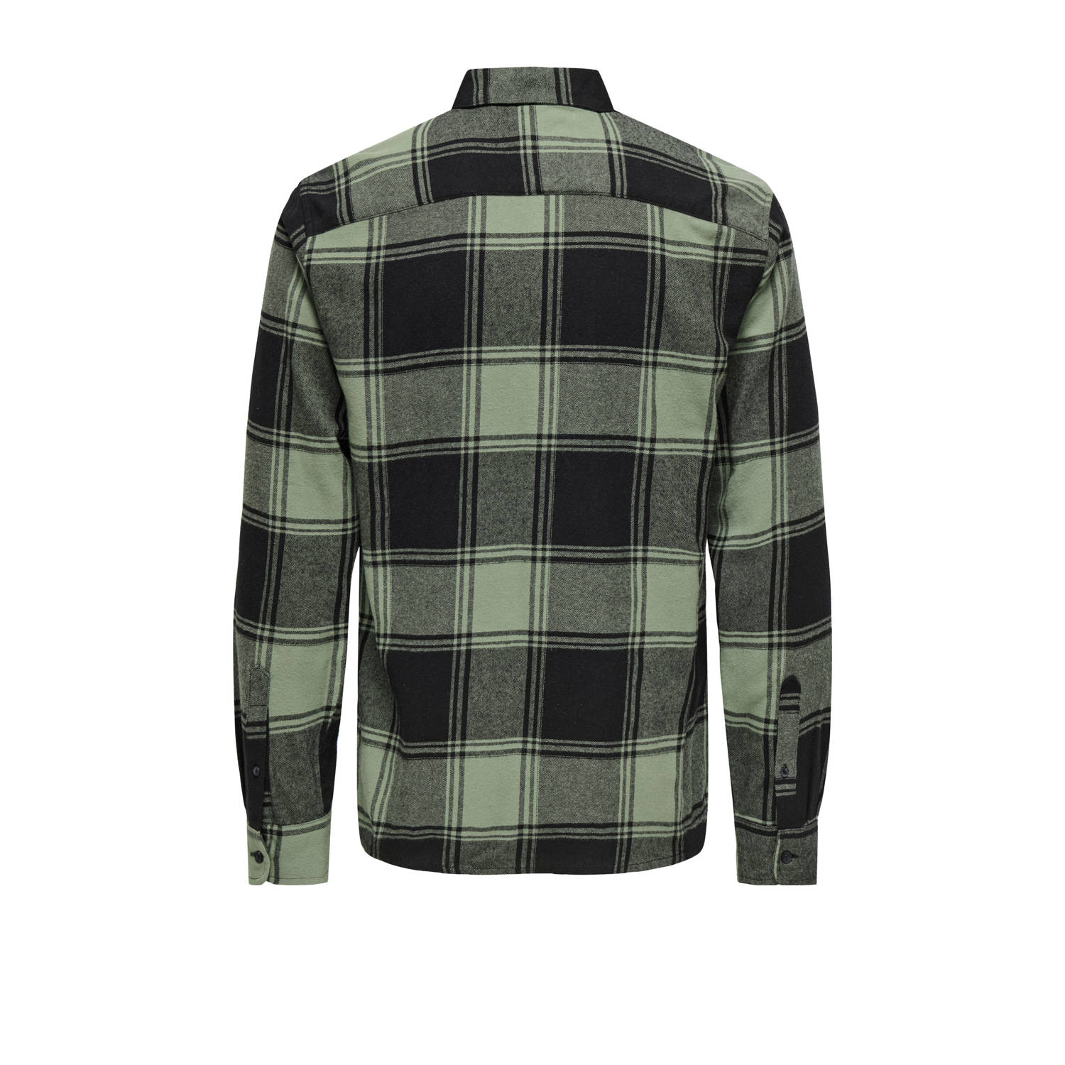 ONLY & SONS geruit slim fit overhemd ONSGUDMUND