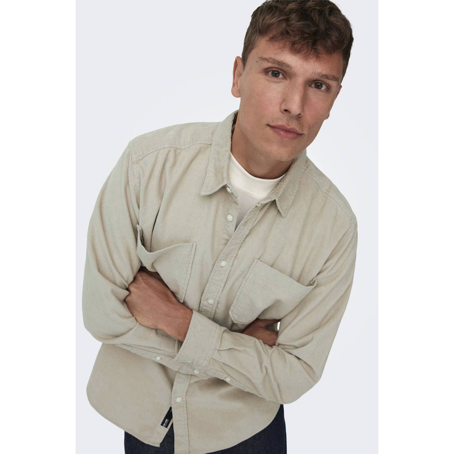 ONLY & SONS regular fit overshirt ONSALP