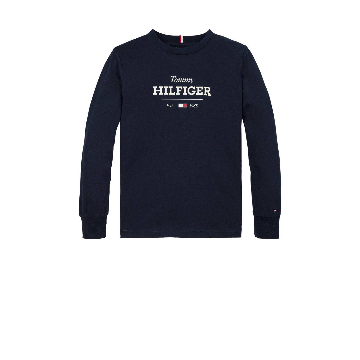 Tommy Hilfiger Shirt met lange mouwen MONOTYPE 1985 REG TEE LS