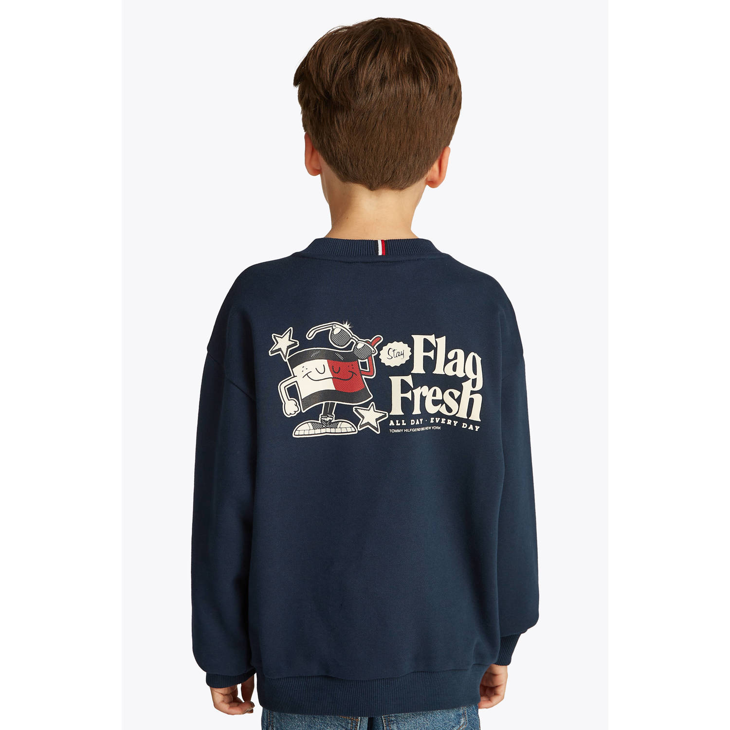 Tommy Hilfiger sweater donkerblauw