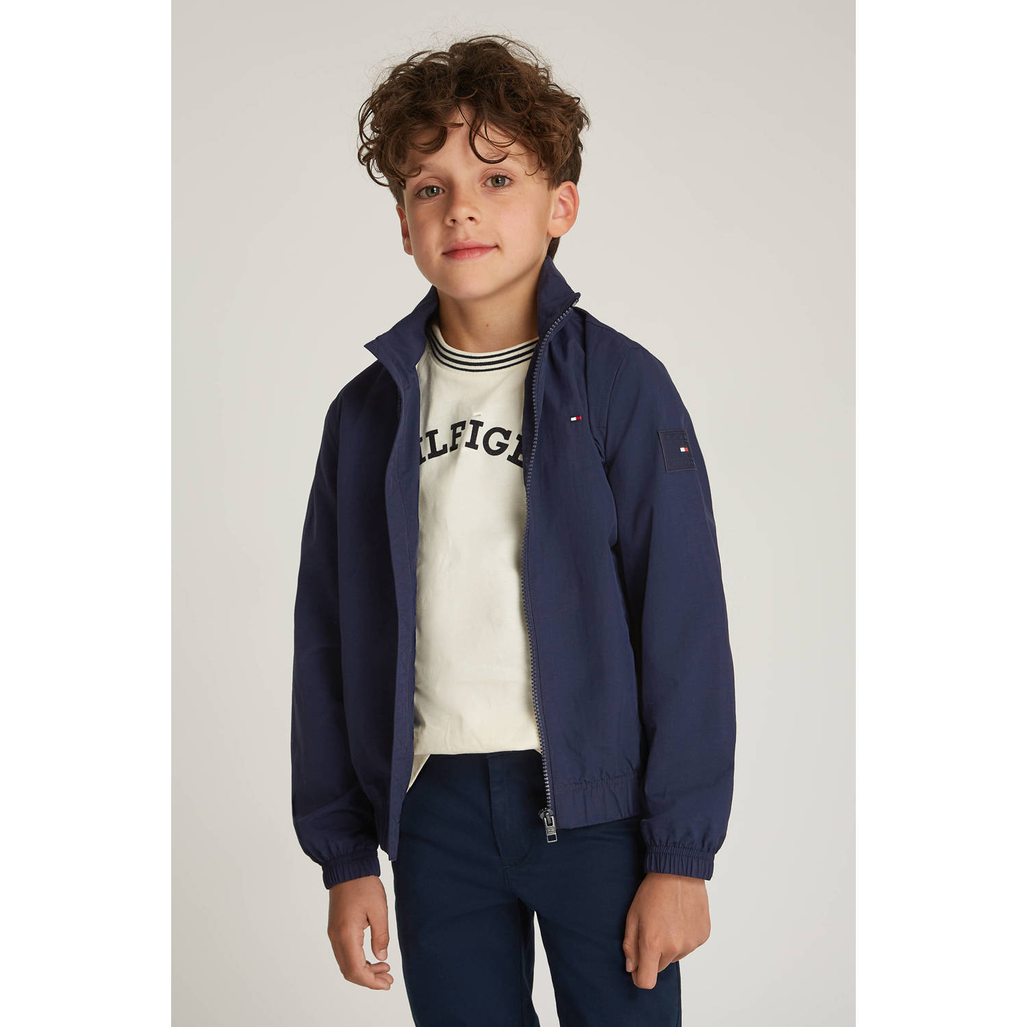 Tommy Hilfiger zomerjas blauw