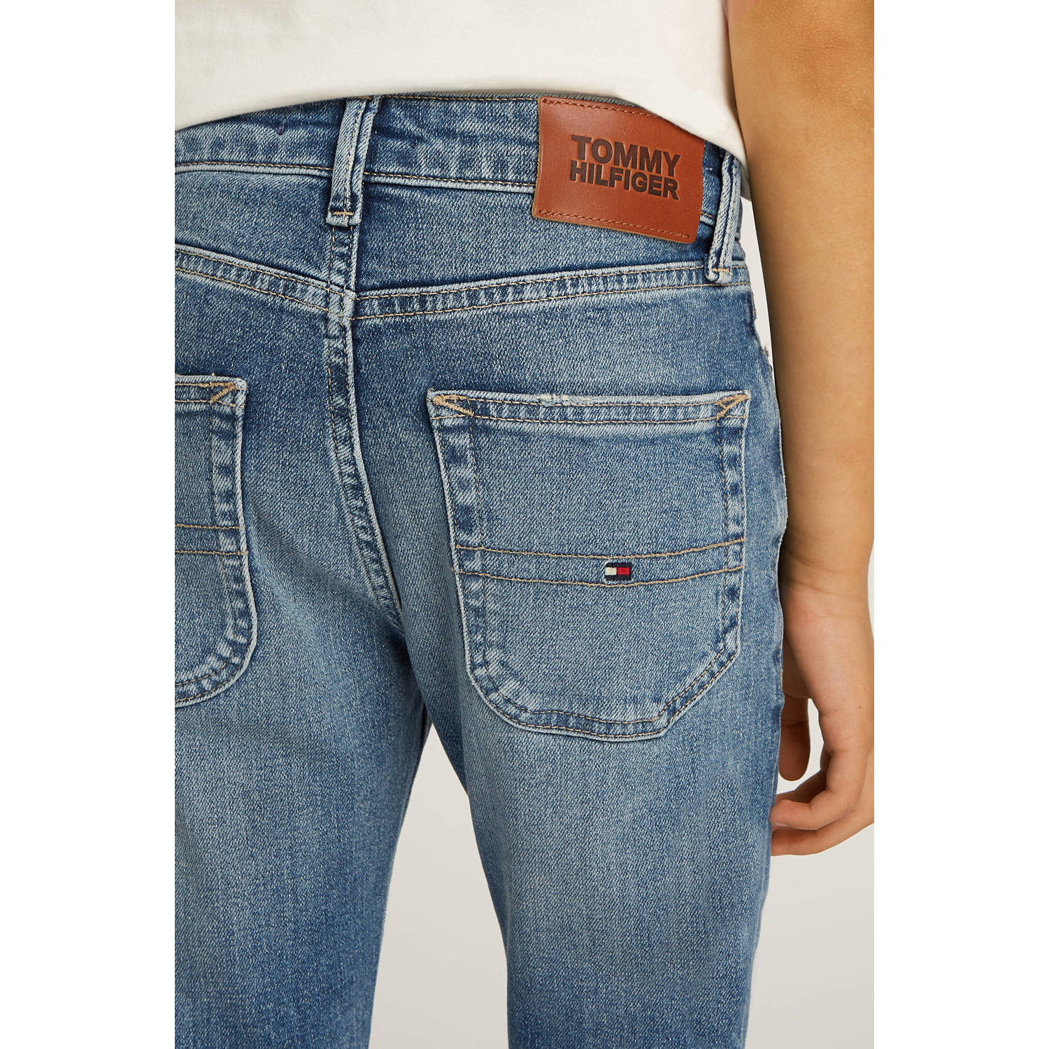 Tommy Hilfiger slim fit jeans medium blue denim