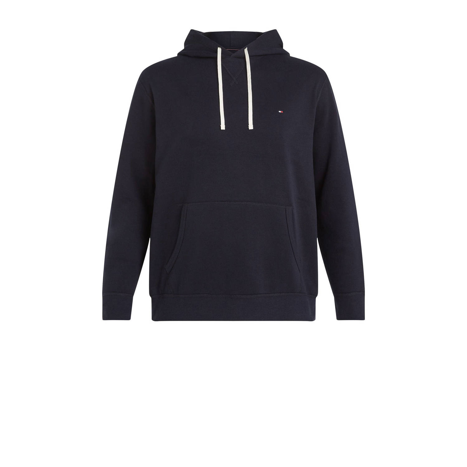 Tommy Hilfiger Sweatshirt BT-ESSENTIAL FLEECE HOODY-B in grote maten logoborduring