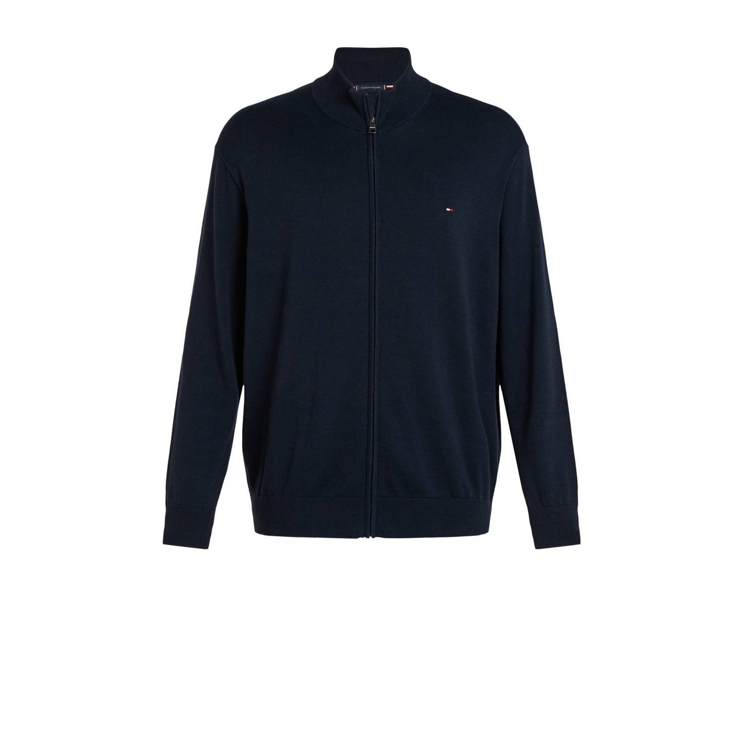 Tommy Hilfiger Big & Tall gebreid vest donkerblauw