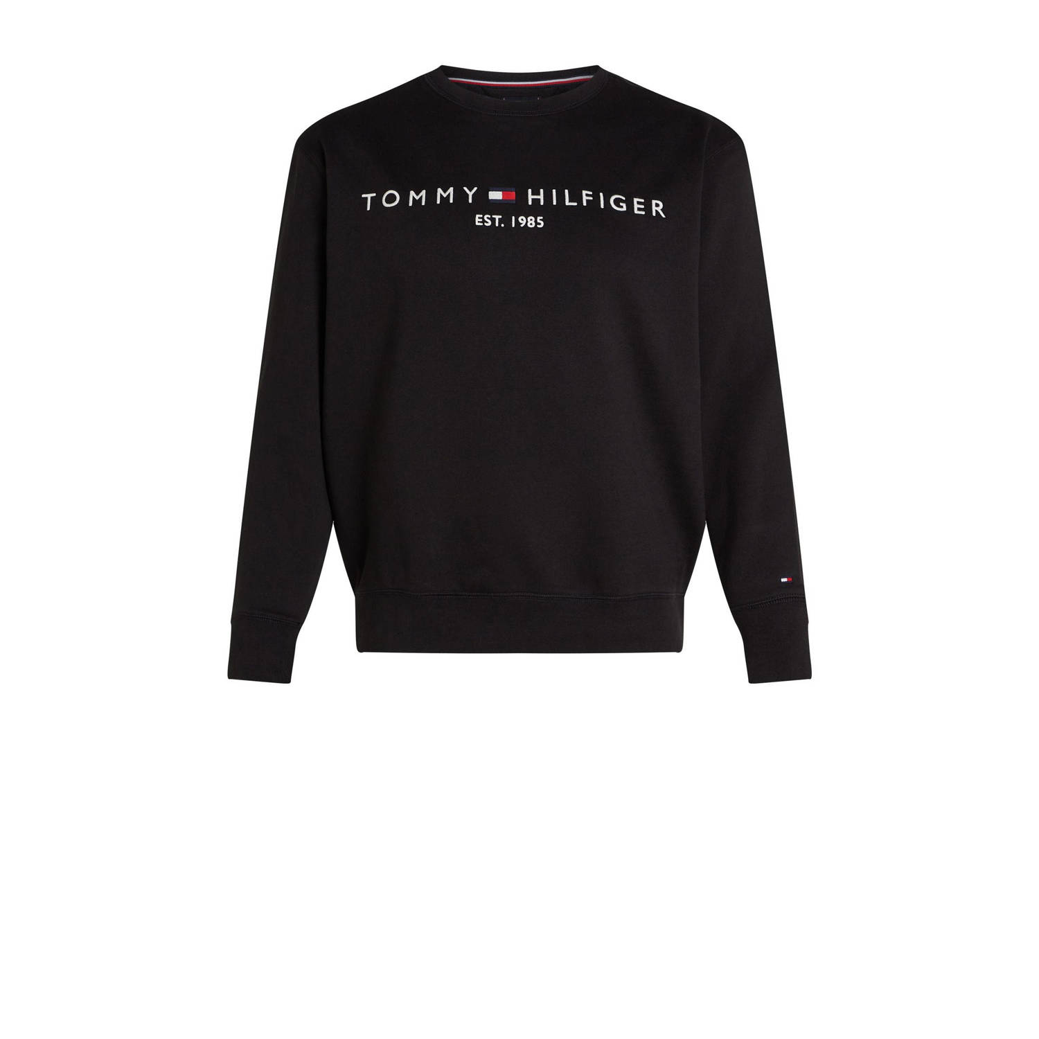 Tommy Hilfiger Sweatshirt BT-TOMMY LOGO SWEATSHIRT-B in grote maten met logoprint