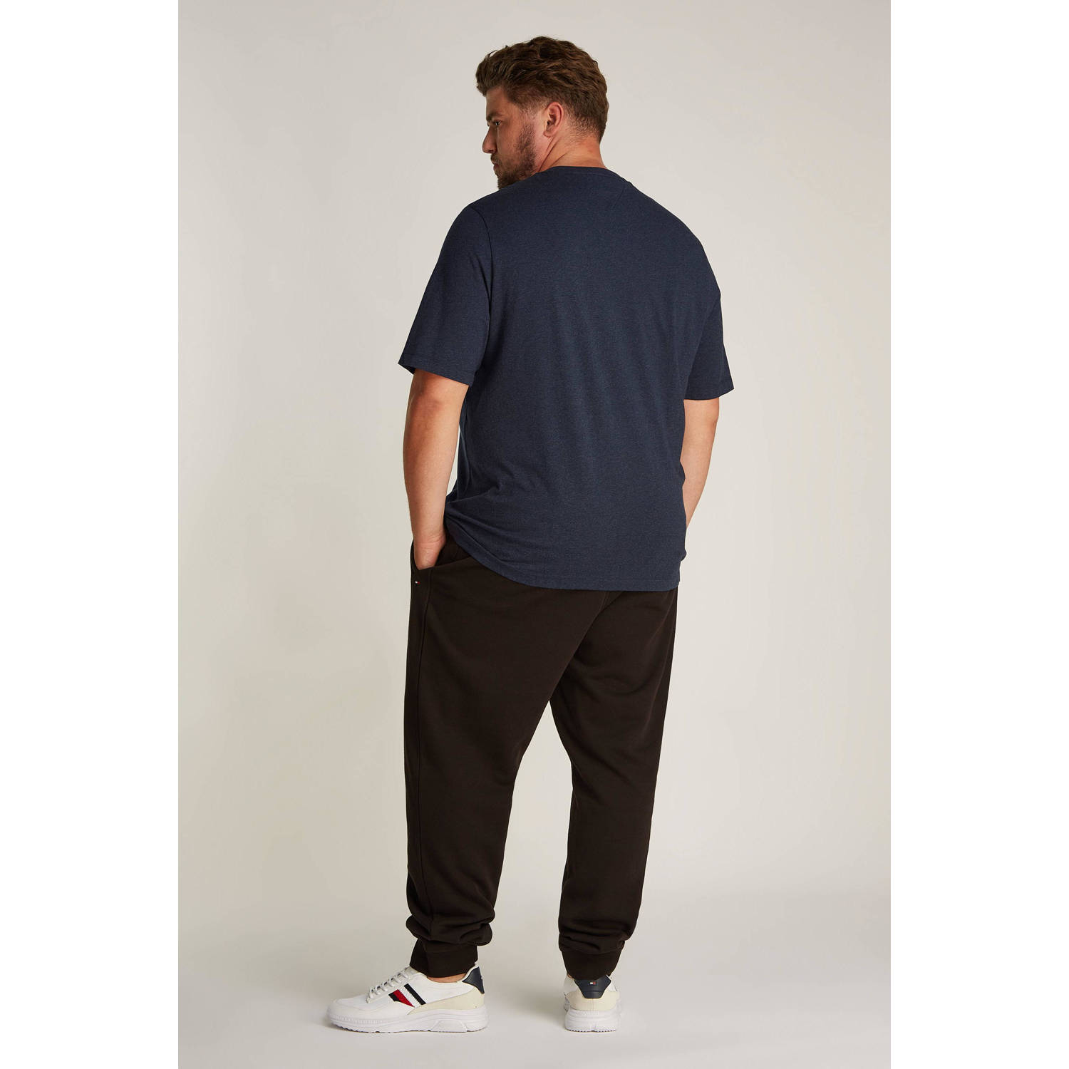 Tommy Hilfiger Big & Tall T-shirt donkerblauw