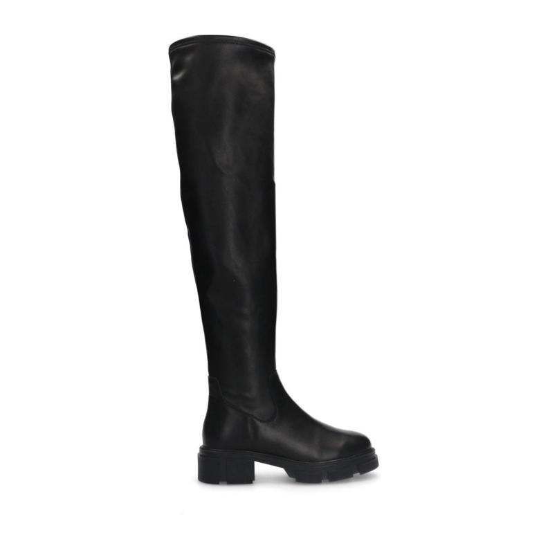 Vrupons Women's Fashion Platform Metallic Leather Overknee Boots Vrupons Women's Fashion Platform Metallic Leather Overknee Boots