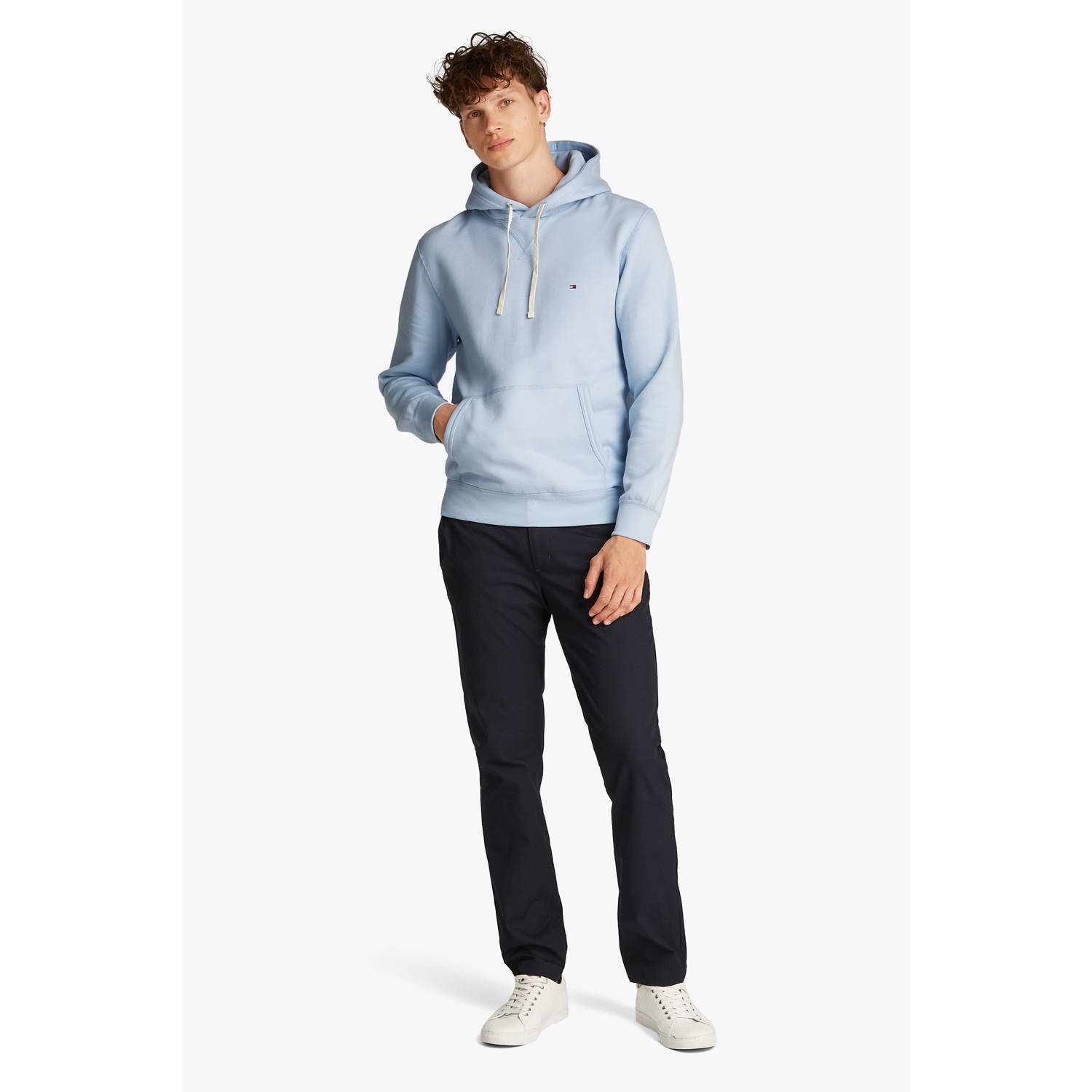 Tommy Hilfiger hoodie lichtblauw