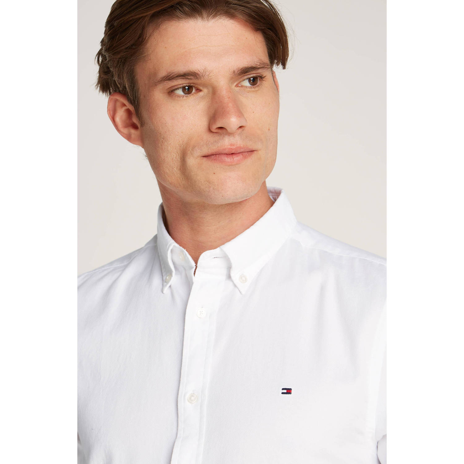 Tommy Hilfiger casual overhemd wit