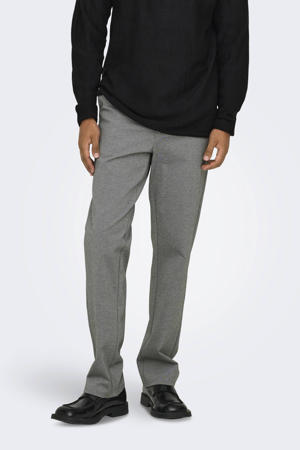 regular fit pantalon ONSMARK grijs