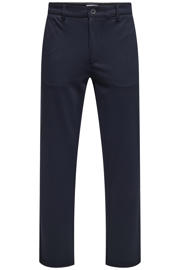 thumbnail: ONLY & SONS regular chino donkerblauw