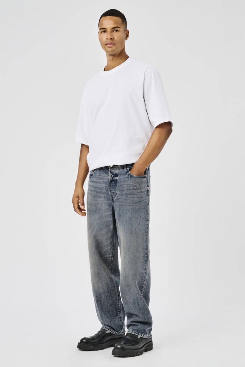 ONLY & SONS loose fit jeans ONSFADE special blue grey denim
