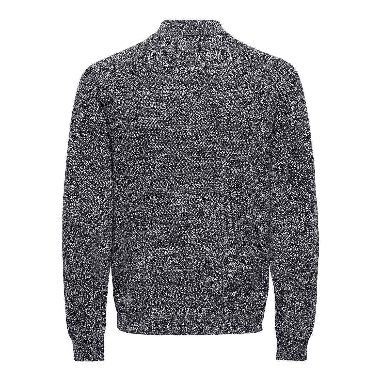 ONLY & SONS gebreide trui ONSFELIP donkerblauw