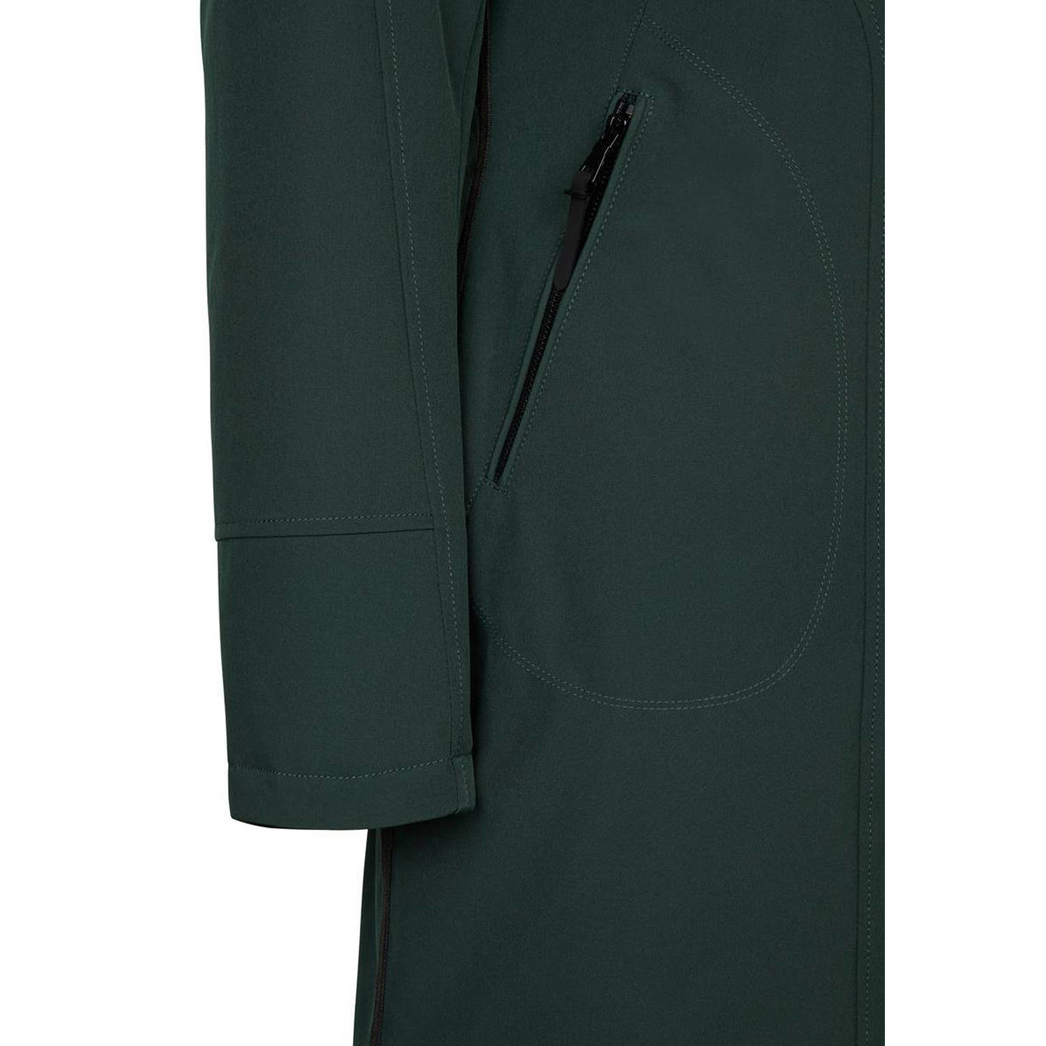 Miss Etam softshell jas Wanda pine green