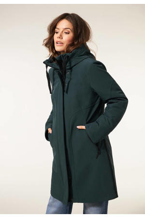 softshell jas Wanda pine green