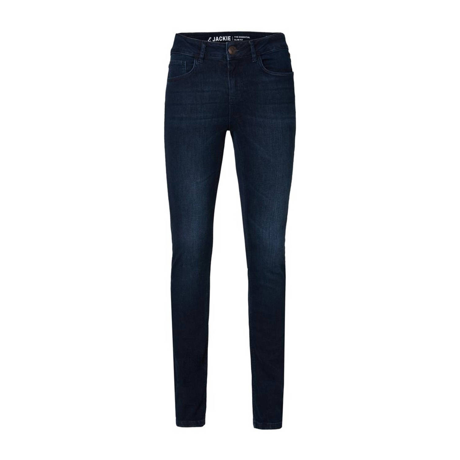 Miss Etam slim fit jeans Jackie denim dark blue denim