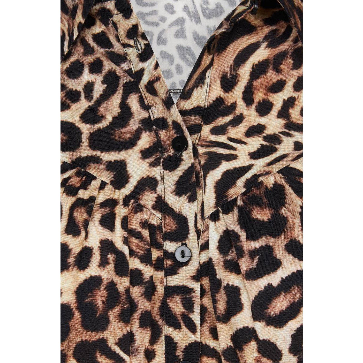 Miss Etam blouse Gracie met panterprint