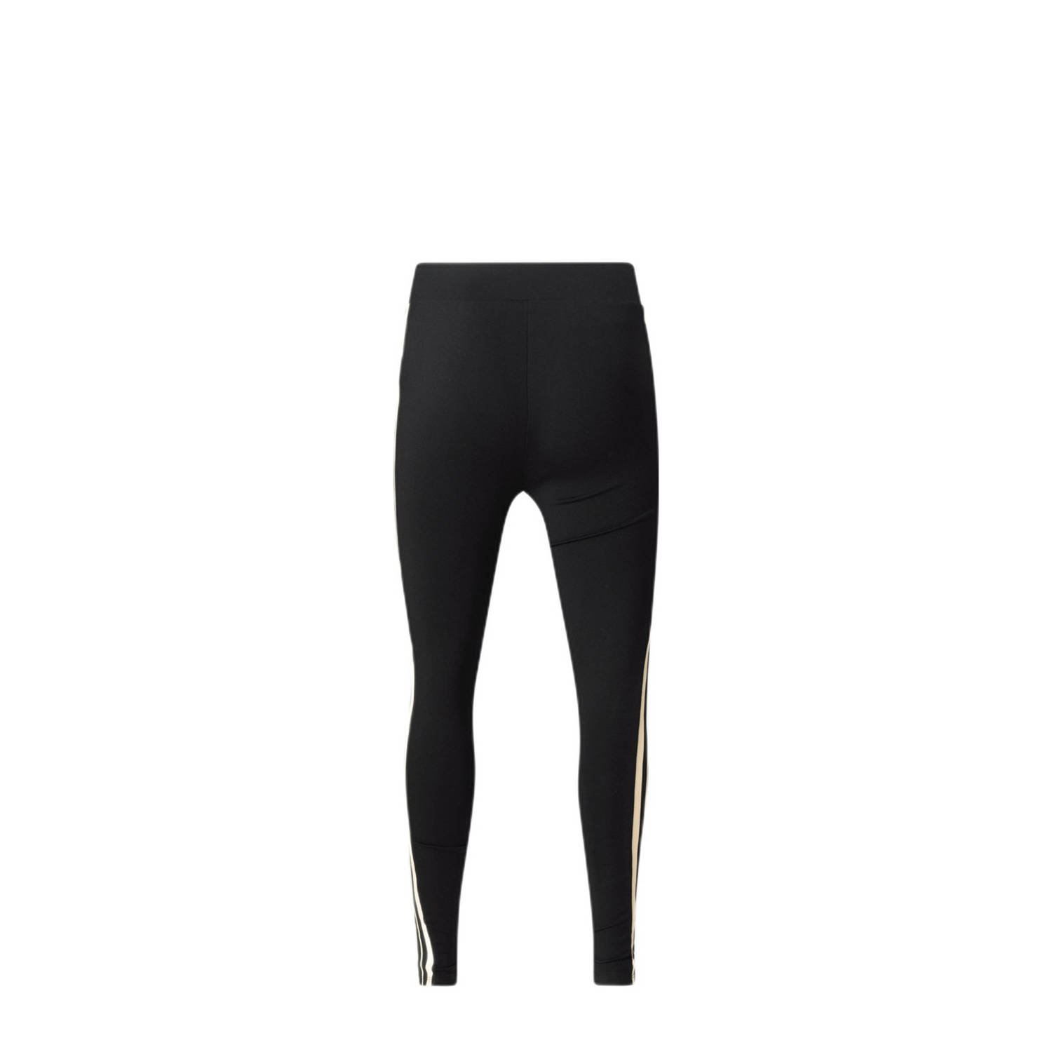 Shoeby gestreepte skinny legging zwart