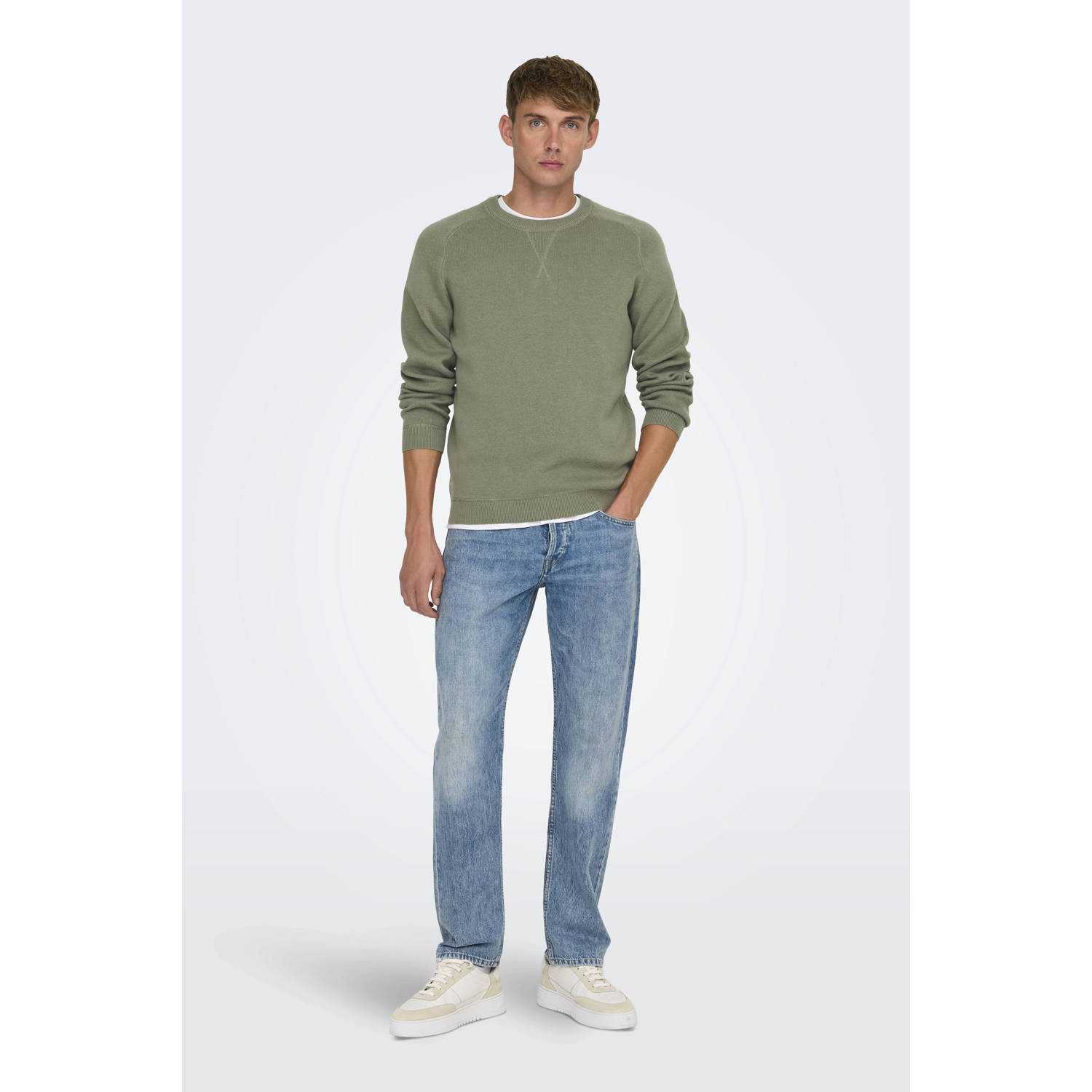 ONLY & SONS trui ONSPIN groen