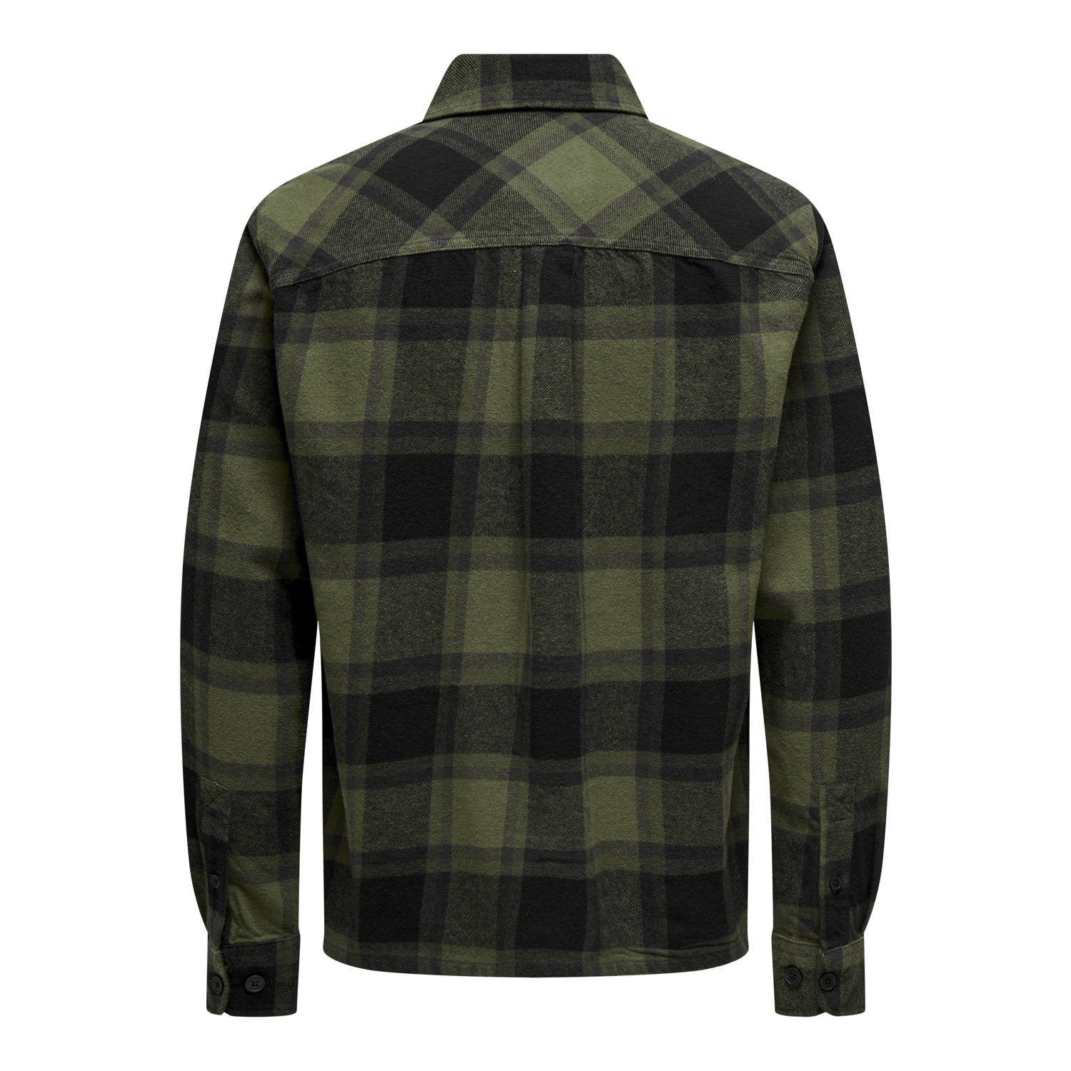 ONLY & SONS geruit overshirt ONSCEDRIC