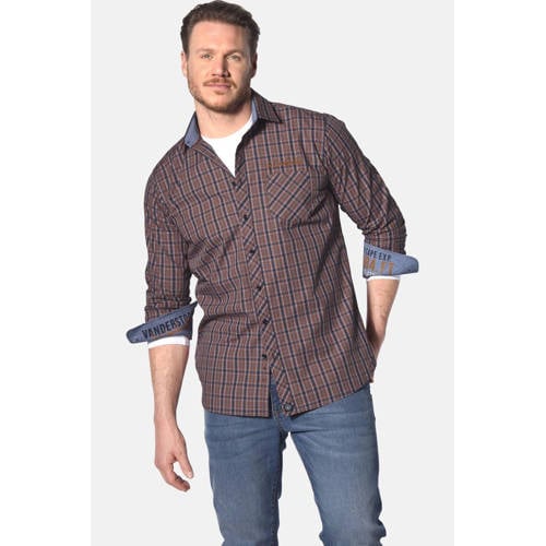 Jan Vanderstorm casual overhemd multi afbeelding