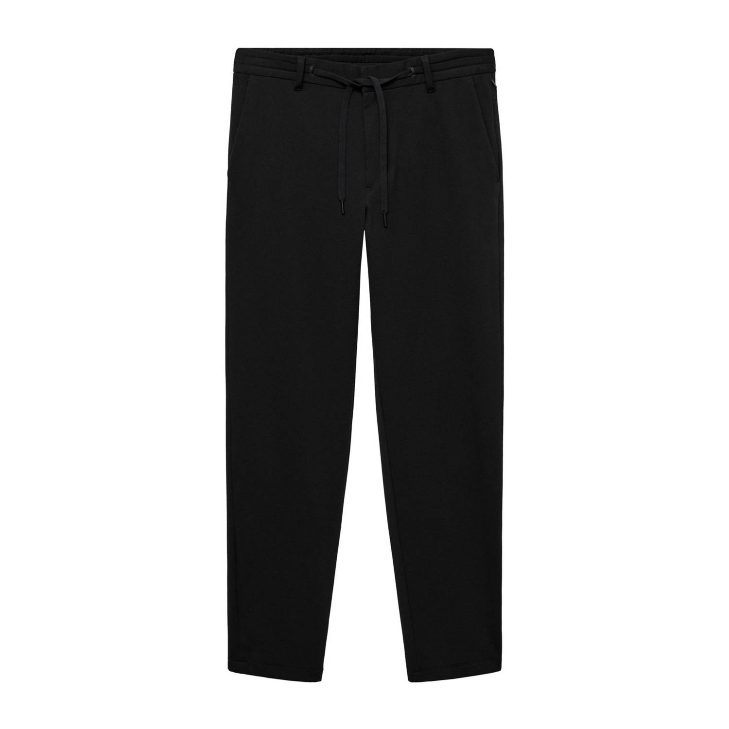 Mango Man slim fit pantalon zwart