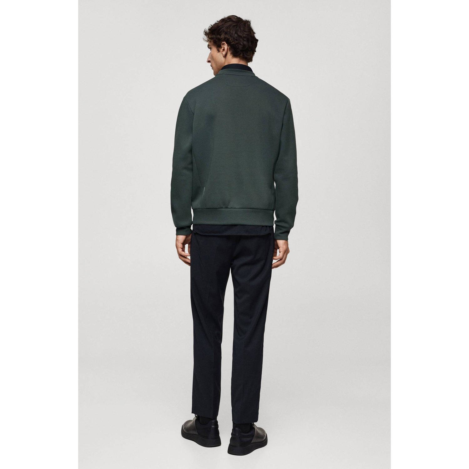 Mango Man sweater groen