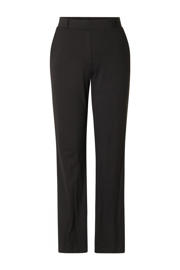 thumbnail: Base Level regular waist flared broek zwart