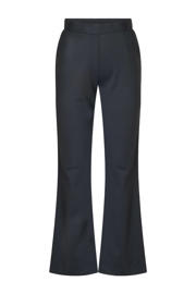 thumbnail: Base Level regular waist flared broek donkerblauw