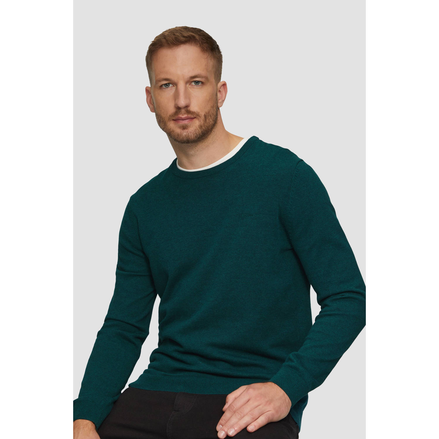 S.Oliver RED LABEL Gebreide pullover met ribboorden