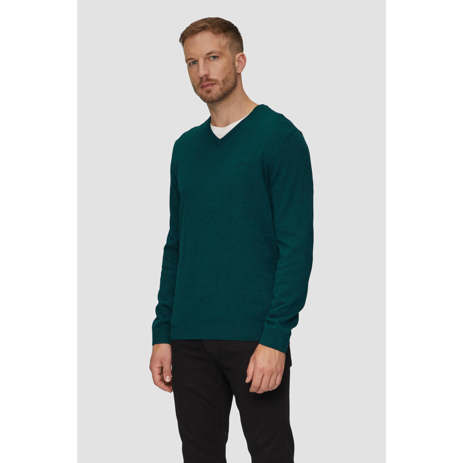S.Oliver RED LABEL Gebreide pullover met ribboorden